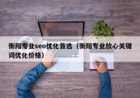 衡陽專業(yè)seo優(yōu)化首選（衡陽專業(yè)放心關鍵詞優(yōu)化價格）