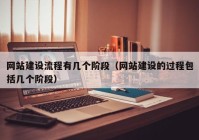 網站建設流程有幾個階段（網站建設的過程包括幾個階段）