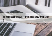 北京網站建設app（北京網站建設專業(yè)公司）