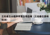 三足鼎立小程序開(kāi)發(fā)公司在哪（三足鼎立游戲玩法）